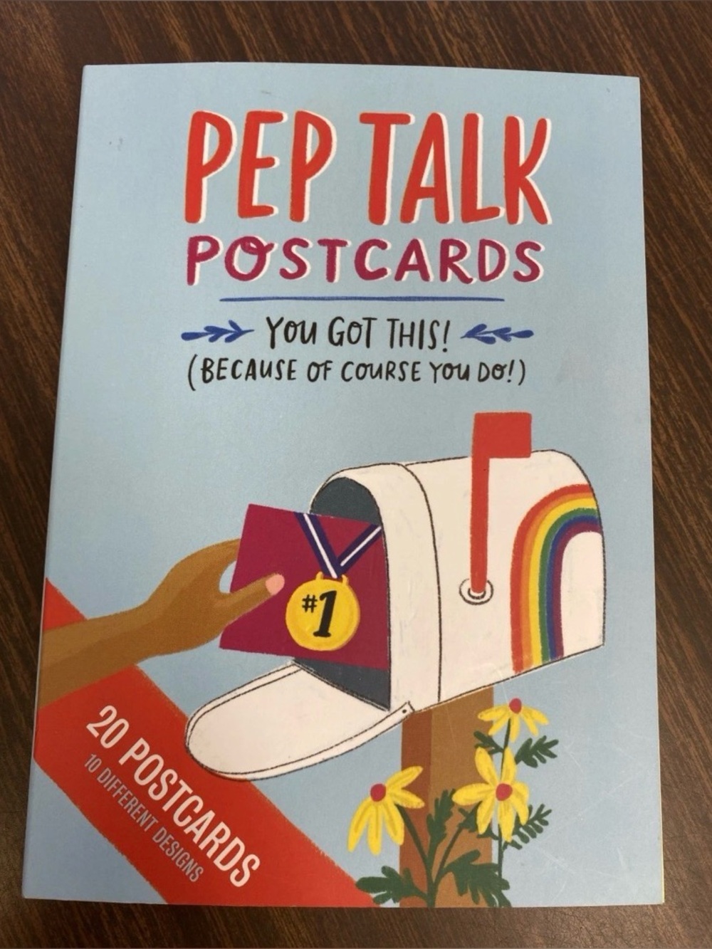 Em & Friends New Uplifting Postcards Book-20 Removeable Inspirational Postcards